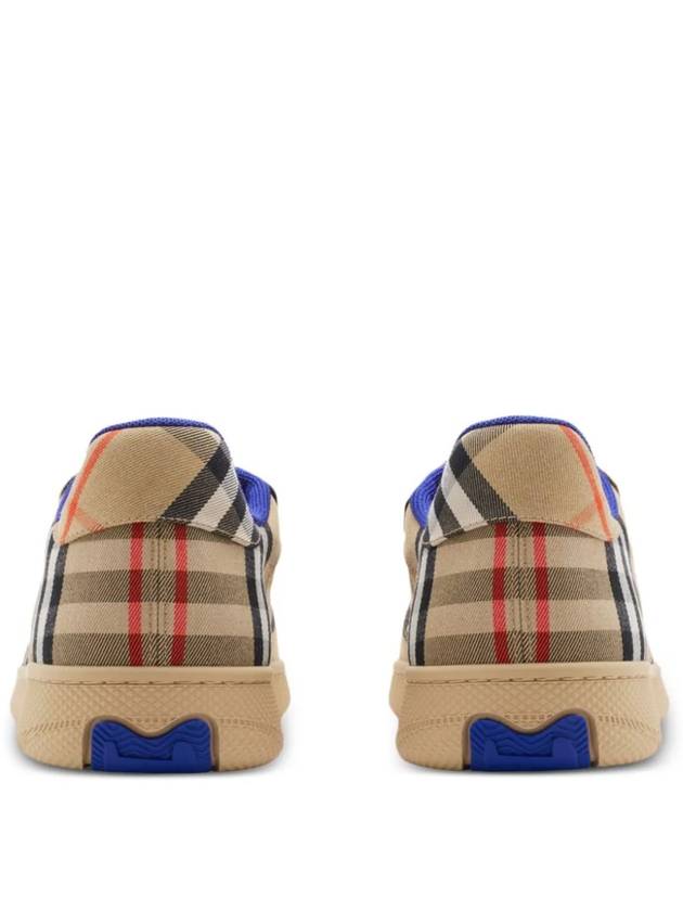 Check Terrace Low Top Sneakers Sand - BURBERRY - BALAAN 4