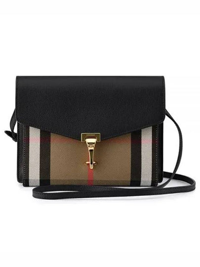 House Check Macken Cross Bag Black - BURBERRY - BALAAN 2