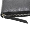 Stitched Grain Leather Zip Around Long Wallet Black - MAISON MARGIELA - BALAAN 7