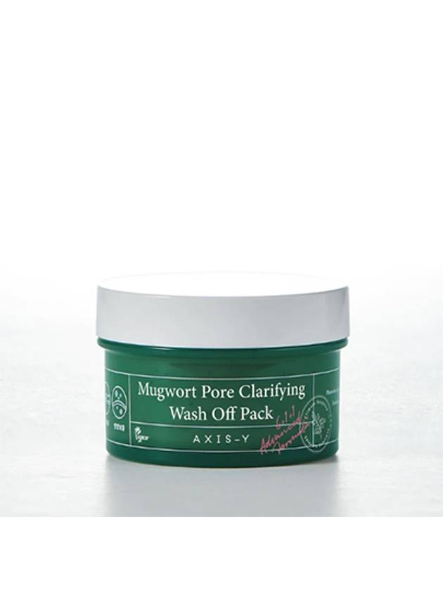 [AXIS-Y] Mugwort Pore Clarifying Wash Off Pack 100ml - AXIS-Y - BALAAN 1