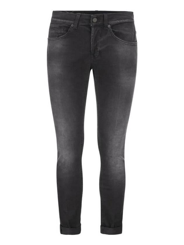 Denim Straight Pants UP232 DSE298U CP3 DU 999 BLACK - DONDUP - BALAAN 1