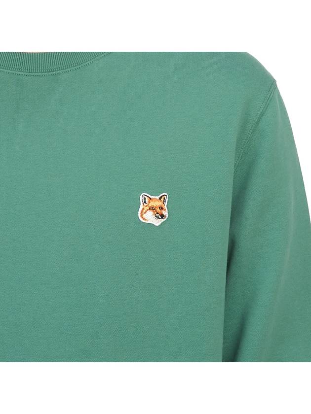 Fox Head Patch Regular Sweatshirt Teal Green - MAISON KITSUNE - BALAAN 9