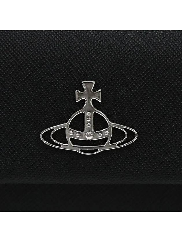 ORB Logo Cross Bag Black - VIVIENNE WESTWOOD - BALAAN 3