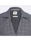 Smith Market Gray Jacket Women s Clothing - HERMES - BALAAN 4