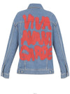 Jeremy scott viva avant garde denim jacket - MOSCHINO - BALAAN 3