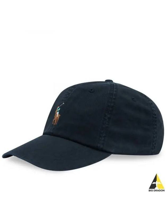 Pony Logo Classic Sport Ball Cap Black - POLO RALPH LAUREN - BALAAN 2