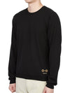 Horsebit Intarsia Wool Knit Top  Black - GUCCI - BALAAN 3