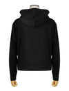 Logo String Zip Up Hoodie Black - MONCLER - BALAAN 4