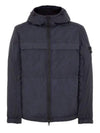 Garment Dyed Crinkle Reps R-Nylon Jacket Navy - STONE ISLAND - BALAAN 2