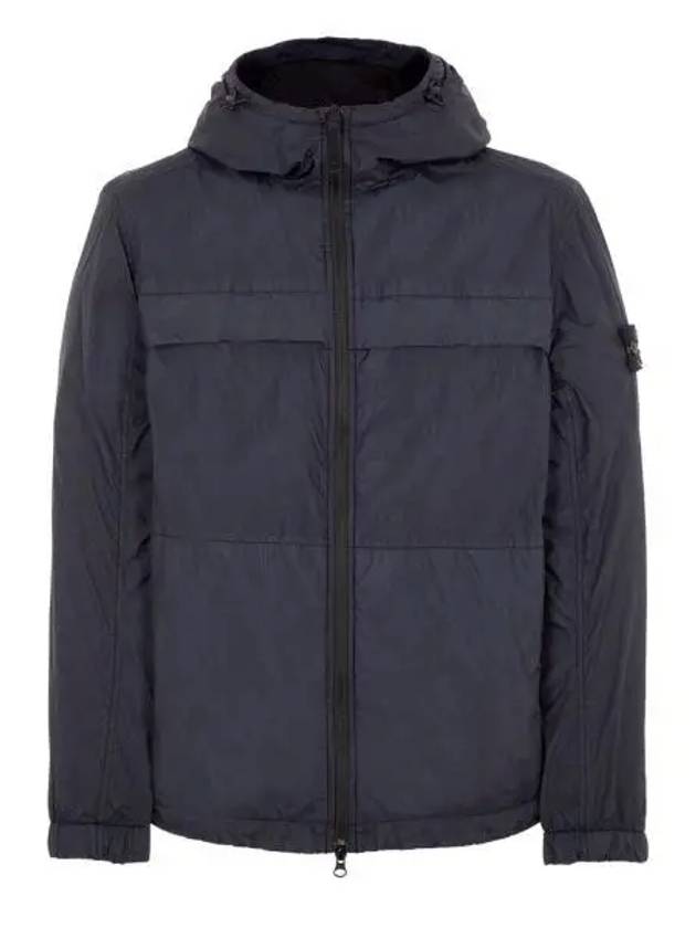 Garment Dyed Crinkle Reps R-Nylon Jacket Navy - STONE ISLAND - BALAAN 2