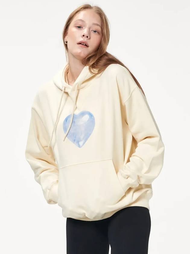 HEART GEMSTONE HOODIE CREAM - ASCENTCITY - BALAAN 9