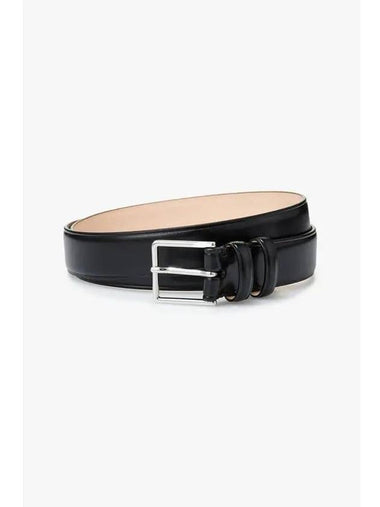 Mini square buckle leather belt black - PAUL SMITH - BALAAN 1