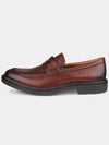 Metropole London Leather Loafers Brown - ECCO - BALAAN 2