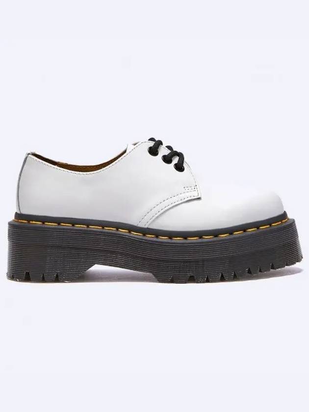 1461 Smooth Leather Platform Loafers White - DR. MARTENS - BALAAN 2