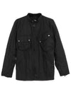 Harlem Wax Jacket Black - BARBOUR - BALAAN 1