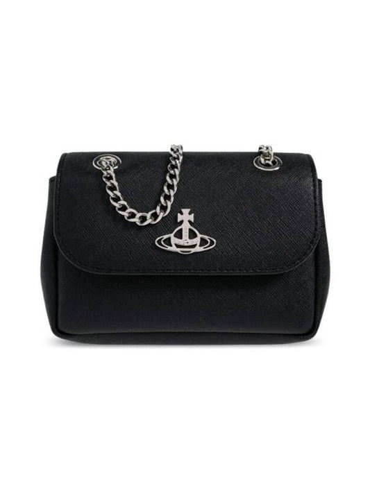 Pulse Logo Chain Cross Bag 5C01000CW S000B N401 - VIVIENNE WESTWOOD - BALAAN 1