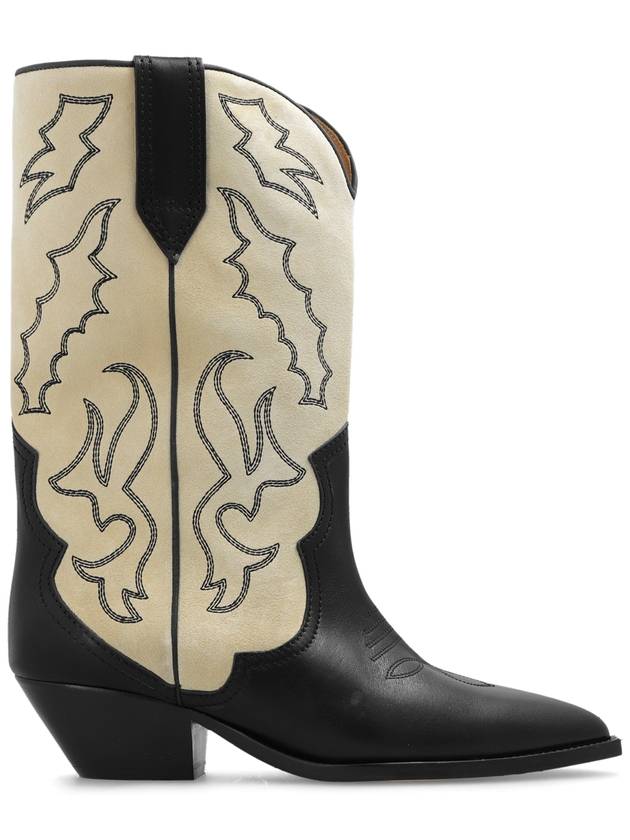 Isabel Marant ‘Duerto’ Cowboy Boots, Women's, Cream - ISABEL MARANT - BALAAN 1