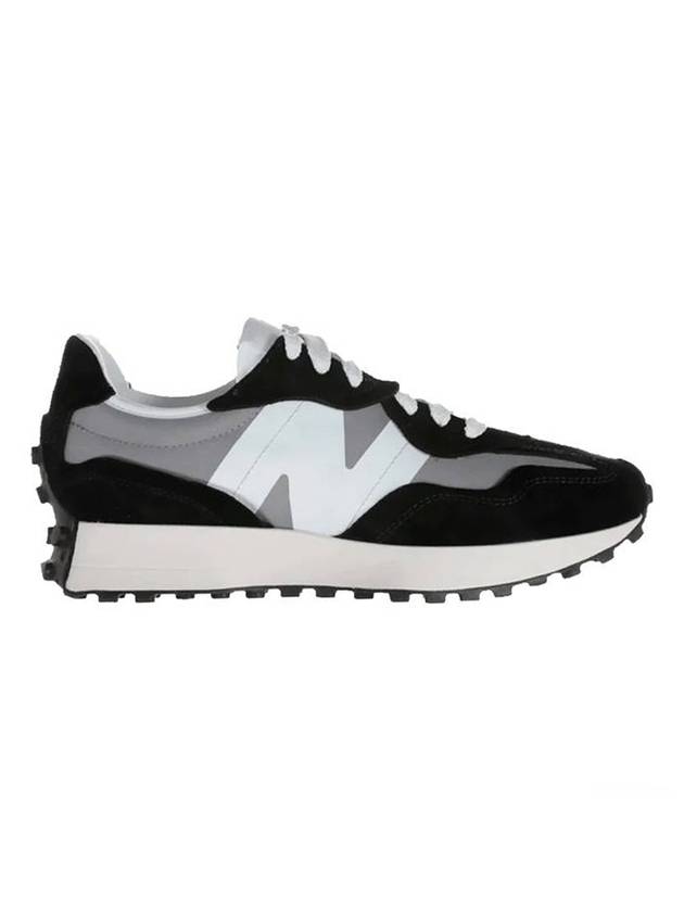 327 Low Top Sneakers Shadow Grey Black - NEW BALANCE - BALAAN 1