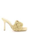 Lido Intrecciato Raffia Mule Beige - BOTTEGA VENETA - BALAAN 2