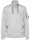 Nycra-R Lens Hooded Jacket Grey - CP COMPANY - BALAAN 1