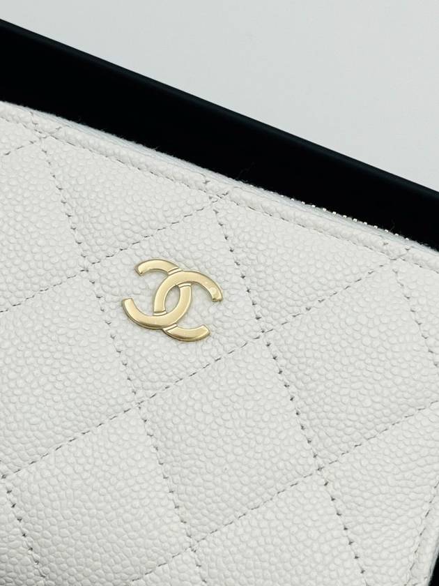 Women Card Wallet White AP0216 - CHANEL - BALAAN 7