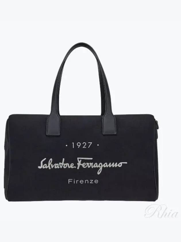 241169 758096 1927 Signature Duffel Bag - SALVATORE FERRAGAMO - BALAAN 2