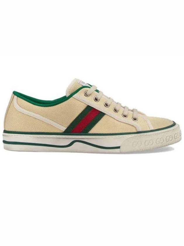 Tennis 1977 Low-Top Sneakers Ivory - GUCCI - BALAAN 3