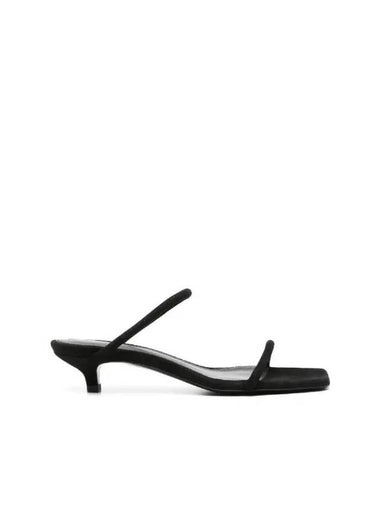 Toteme MINIMALIST Suede Sandal Heel 243WAS2065LE0012 001 - TOTEME - BALAAN 1