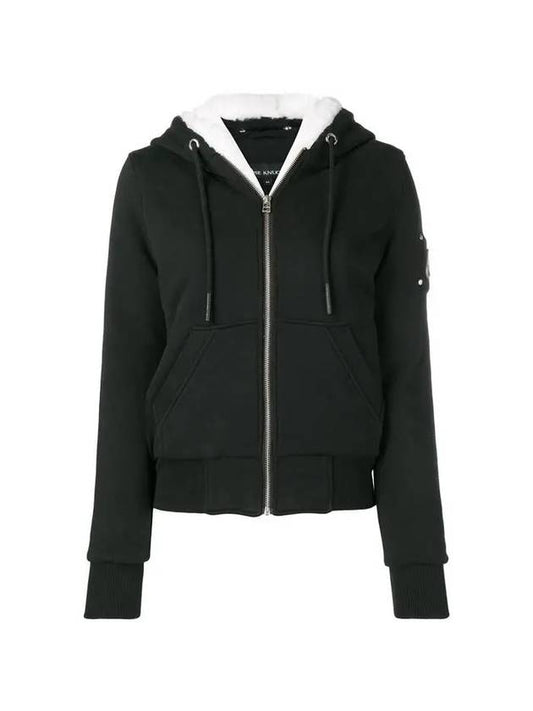 s Classic Bunny Fur Women's Hooded Zip-up MK8601LS 292 - MOOSE KNUCKLES - BALAAN.