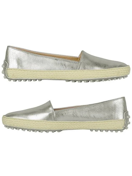 Women's Gommino Driving Shoes Silver - TOD'S - BALAAN 2