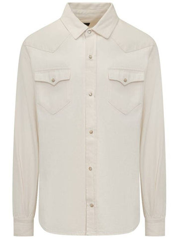 Alanui Raw Denim Shirt - ALANUI - BALAAN 1