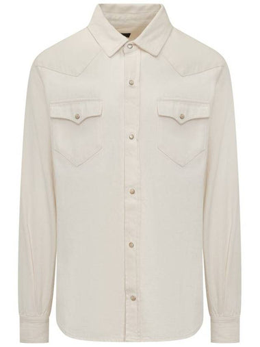 Alanui Raw Denim Shirt - ALANUI - BALAAN 1