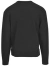 24SS Velvet Logo Buddy Sweatshirt Black 5SW146 4MG 99J - KENZO - BALAAN 3