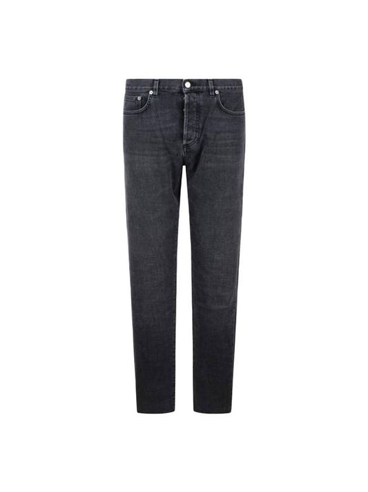 Men's Denim Straight Jeans Blue - DIOR - BALAAN 1