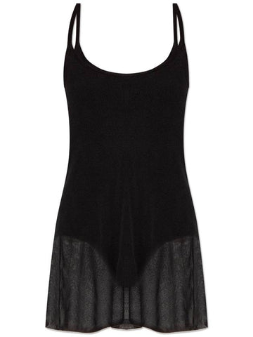 Jacquemus Dress With Integrated Bodysuits, Women's, Black - JACQUEMUS - BALAAN 1