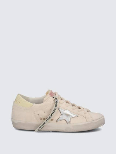 Superstar Canvas Low Top Sneakers Silver White - GOLDEN GOOSE - BALAAN 2