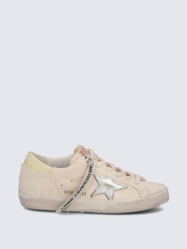 Superstar Canvas Low Top Sneakers Silver White - GOLDEN GOOSE - BALAAN 1