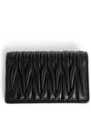 5MC1222FPPF0002 Matelasse Nappa Wallet MiuMiu - MIU MIU - BALAAN 2