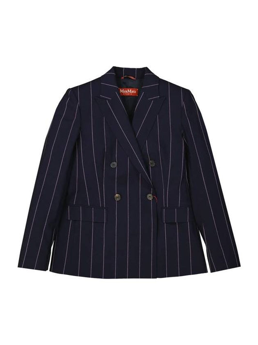 Acume Wool Jacket Navy - MAX MARA - BALAAN 2