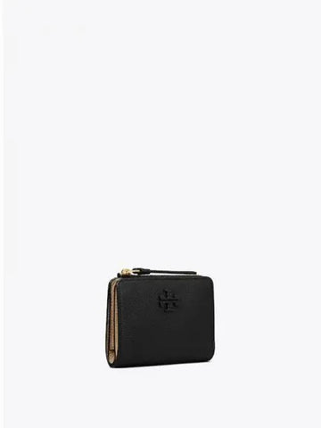 McGraw Double Sided Card Wallet Half Black Domestic Product GM0024061947900 - TORY BURCH - BALAAN 1