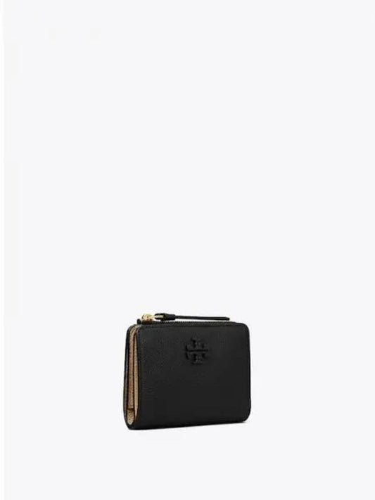 McGraw Double Sided Card Wallet Half Black Domestic Product GM0024061947900 - TORY BURCH - BALAAN 1