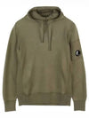 Lens Wappen Sandshell Hoodie Khaki - CP COMPANY - BALAAN 2