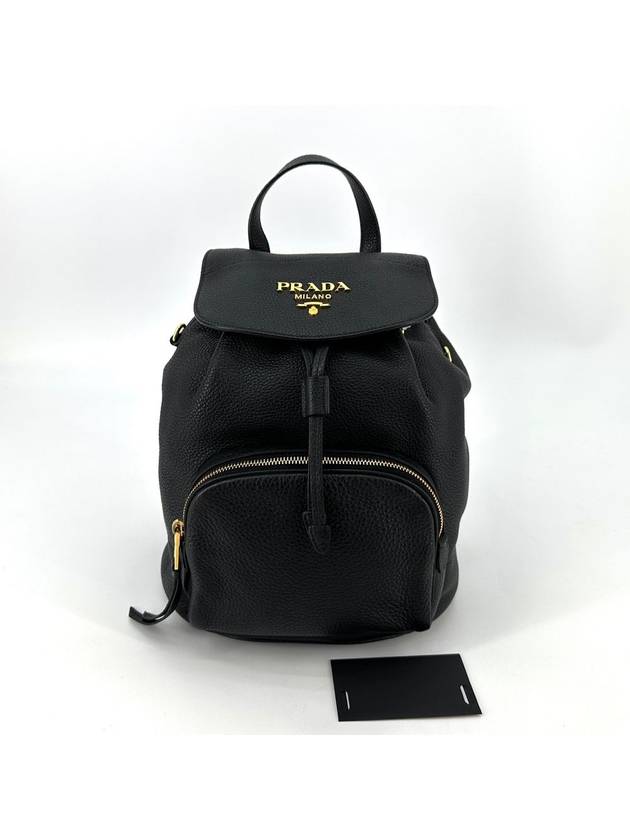 Vitello Dino gold backpack 1bz035 - PRADA - BALAAN 1