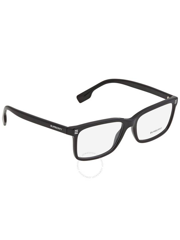 Rectangle Horn-rimmed Eyeglasses Black - BURBERRY - BALAAN 3