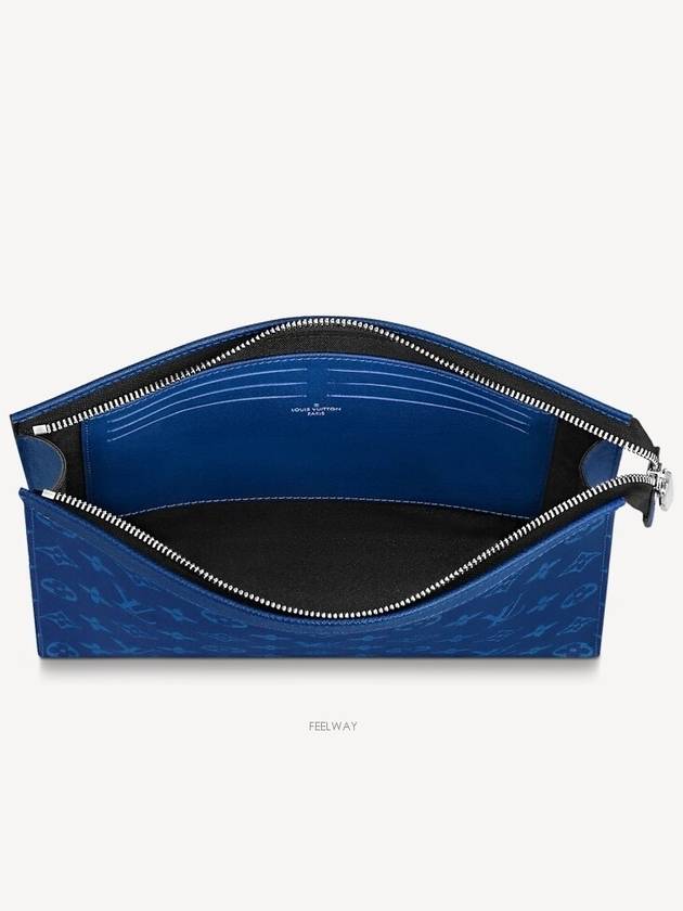 Pochette Voyage Pouch Bag Blue - LOUIS VUITTON - BALAAN 3