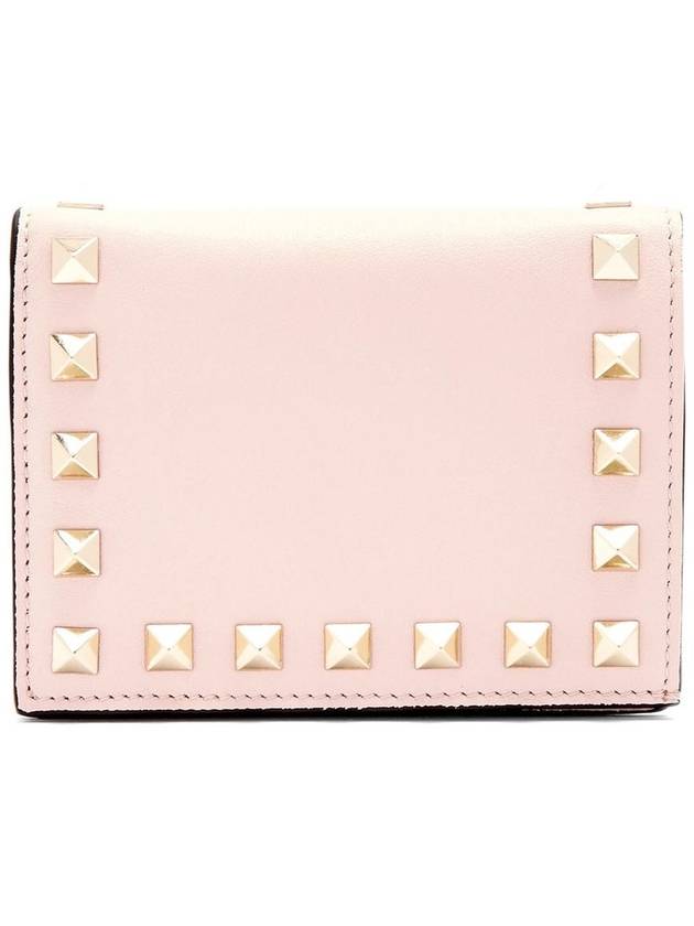 Rockstud French Flap Card Bicycle Wallet NW1P0P39BOL - VALENTINO - BALAAN 3