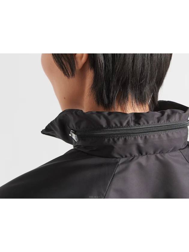 292022 1WQ9 F0002 Re Nylon Rain Jacket - PRADA - BALAAN 3