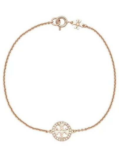 Miller Pave Chain Bracelet Rose - TORY BURCH - BALAAN 2