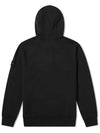 12th Anniversary Kids Waffen Hoodie Black 741661640 V0029 - STONE ISLAND - BALAAN 3