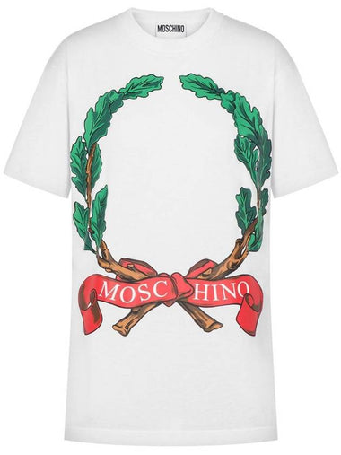 Moschino T-Shirt With Print - MOSCHINO - BALAAN 1